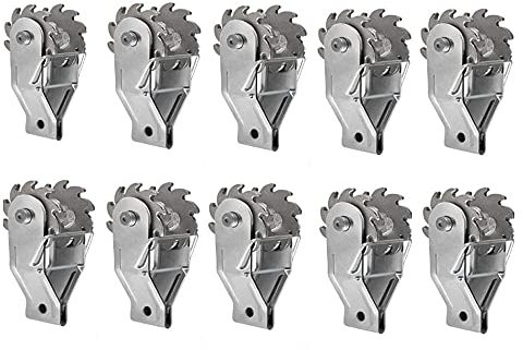 JANZU 10Pcs Fence Tensioner Heavy Duty in-Line Wire Strainer Wire Ratchet Tensioner for Electric Fence Farm Fence