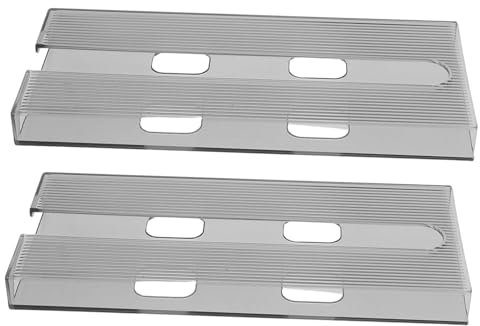 WEKAMOS 2pcs under Cabinets Wine Glass Rack Plastic Stemware Holder for Kitchen Bar Efficient Drying Glassware Organizer