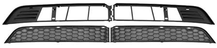 Radiator Grill For Tesla For Model Y 2021-2025 Juniper For Model 3 Highland 2024 ABS Split Front Bumper Inlet Insect-proof Protective Mesh Cover Car Front Grille(For Y 2025)