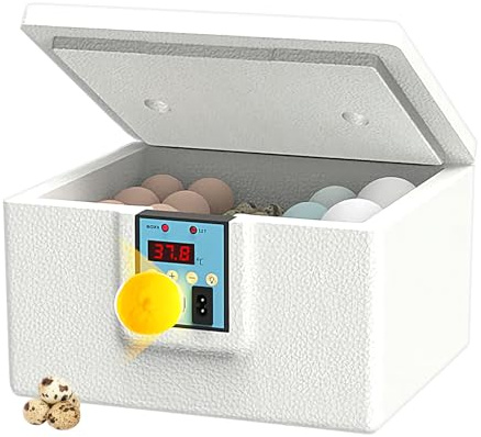 Renchey Brutapparate Für Die Eierausbrütung | Intelligente Küken Aufzucht Box,Tragbares Automatisches Brutgerät Für Kleinbauern Und Hobbyhalter