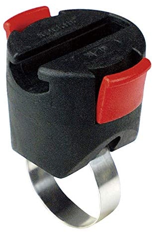 KLICKfix Zubehör Miniadapter mit Seilschlosshalter, One Size, Schwarz, 0501B