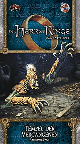 Asmodee | Fantasy Flight Games | Der Herr der Ringe: LCG – Tempel der Vergangenen | Erweiterung | Kartenspiel | Deckbau | 2 Spieler | Ab 14+ Jahren | 30+ Minuten | Deutsch
