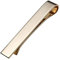 PiercingJ 1x Herren Dünn Skinny Krawattennadel Krawattenklammer Set Business Hochzeit Tie Clip Set für Schmale Krawatte aus Edelstahl, silber/gold/schwarz (gold, 54 * 8mm)