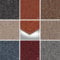 BODENMEISTER BM72051 Teppichboden Auslegware Meterware Schlinge blau grau 400 cm und 500 cm breit, verschiedene Längen, Variante: 2 x 4 M