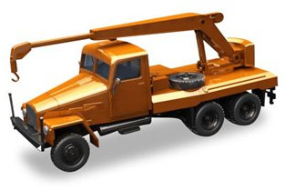 Herpa 308113 IFA G5 Kranfahrzeug, Orange