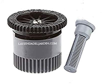 Ugello per diffusori di irrigazione. Portata 5,20 metri. Angolo di irrigazione regolabile 0 a 360 °. Filettatura Femmina compatibile con Hunter, Rain Bird, IRRITROL, KRAIN, Signature. Pack 25 Ugelli