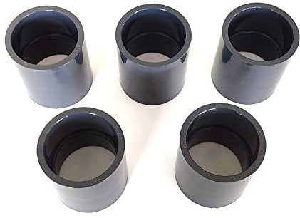 Lot de 5 Manchons ø 50 mm intérieur PVC pression PN16