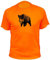 Tee-Shirt Chasse, Sanglier Seul, Idée Cadeau Chasseur (12/14,186, Orange)