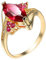 Lieson Ehering Damen Gold, Vergoldet Ring Damen Jahrgang Verlobungsring Damen Marquise Rosenrot Zirkonia Ring Größe 60 (19.1)