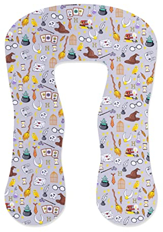 Amilian Kissenbezug, Bezug; Stillkissenbezug für Lagerungskissen, Stillkissen, Seitenschläferkissen, Pregnancy Pillow; Pillow Cover; Ersatzbezug; waschbar und abnehmbar; Größe ca. 330cm