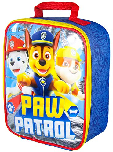 Canina Patrol Lonchera Chase Marshall Rubble - Bolsa de almuerzo rectangular