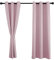 Sichtschutz Rideau Porte, Occultants à Pattes Bon Effet d'ombrage pour Chambre Salon 1pièce 80x120cm(H x B)-Rose Clair