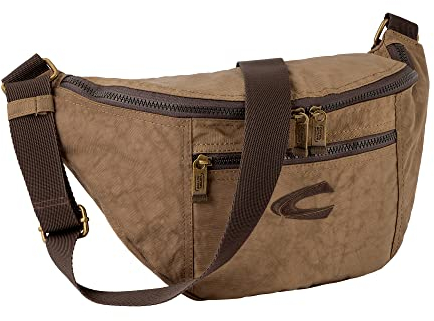 camel active Journey Herren Umhängetasche Crossbody Bag Groß Beige