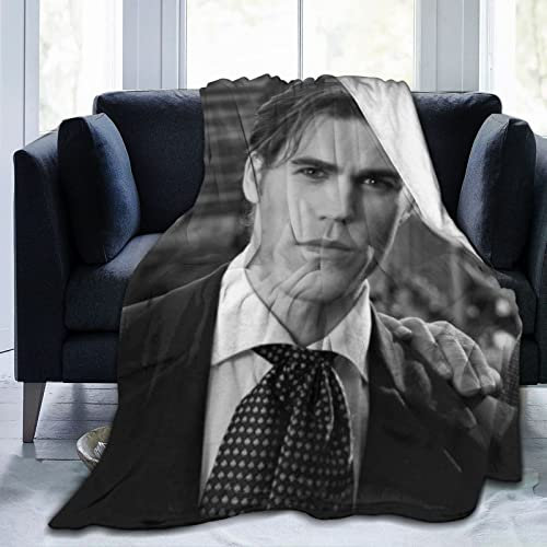 Kuschelige Plüsch-Decke Stefan Thow Salvatore Flanelldecke, Bettwäsche, warmes Fleece, weiche Decke für Sofa, Couch, Wohnzimmer, Büro, Auto, Camp, Stranddecken, 127 x 102 cm