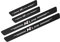 KBUYS 4 Stück Kohlefaser N LINE Auto Einstiegsleisten Aufkleber kompatibel mit Hyundai Creta Azera I10 I20 I30 I40 Ix35 Veloster Auto Decor Zubehör (Color : Nline)