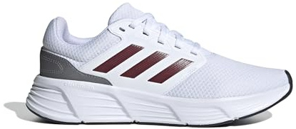 adidas Herren Galaxy 6 M, Weiß/Flyaway Orchidee, 44.5 EU