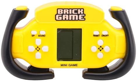 Mini-Spielkonsolen im Retro-Stil, mit 23 Spielmodi, originelles Design (gelb)