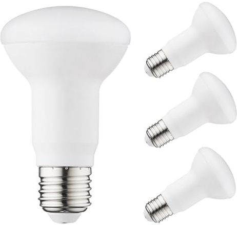 Leo's Light R63 LED E27 Reflektor Warmweiß 10W Lampe 1000 Lumen Glühbirne Leutchtmittel 3000 Kelvin, 230° Abstrahlwinkel Energiesparlampe, 4 Stück (Warmweiß-3000K, 10W-R63)