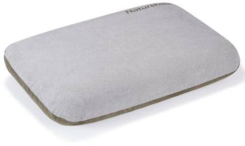 Naturehike Camping-Kissenbezug, 50,8 x 35,6 cm, weich, hautfreundlich, abnehmbar, maschinenwaschbar, lichtbeständig, langlebig, Grau