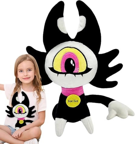 Haz-Bin Hotel Peluche Angel-Dust Peluche, Gato Maldito ala-STOR Figura Muñecas, Haz-Bin Hotel Peluches Muñeca, Dibujos Animados ala-STOR Peluches, Hel-luva Peluches Abrazar Almohada