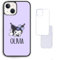Purple Lilac Kuromi Villain My Hello Melody Y2K Aesthetic Personalised name custom iPhone SE 2020 6 7s 7 8 plus 11 X XS max XR 13 pro 12 mini Black Clear White Compatible Case Casing Hard Photo Image