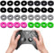 KSJEHW 32 Stück Thumbstick Stoßdämpfer, Assist Ringe Kompatibel mit PS5, Steam Deck, PS4, Xbox Series X/S, Xbox One, Switch, Switch OLED, ROG Ally, Legion Go, Zielhilfe mit 6 Verschiedener Härtegrad