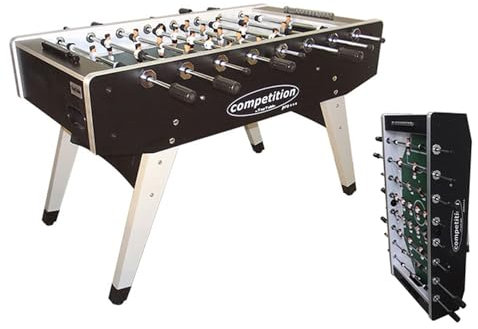 TopTable Competition Pro *** Formica/Metal Line Kicker - Klappbar Profi Fußballtisch mit Massiven 16mm Stangen