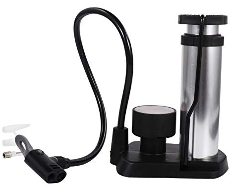 HONMEET Pompa Da Pavimento Portatile Per Pneumatici Per Bici Pompa A Pedale Ad Alta Pressione Gonfiatore Per Pneumatici Per Bici Da Esterno