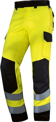 Uvex suXXeed Multifunction high vis Hose - Warnschutz Arbeitshose - Hohe Sichtbarkeit - mit Reflexstreifen