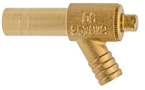 NPH Long Tail Drain Off Cock Valve Type A Heavy Duty 15mm