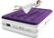 CHILLSUN Full Air Mattress With Built-In Pump, 18 Raised Inflatable Mattress With Comfort, Inflatable Colchon Inflatable Mattress, Upgraded Flocked Top Air Mattress With Storage Bag