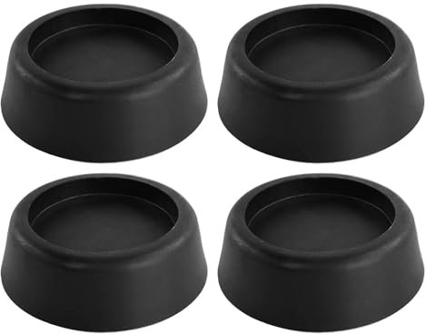 VZU Lot de 4 amortisseurs de vibrations universels pour machine à laver et sèche-linge - Compatible avec Bosch, Siemens, AEG, pour machines à laver et sèche-linge