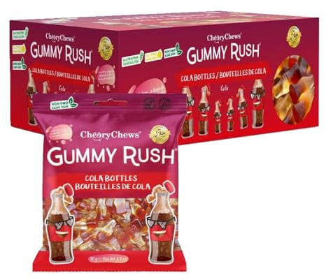 Tropical Gold - Gummy Rush 90G x 12 Gummys (Gummy Rush Cola Bottles 90G x 12)