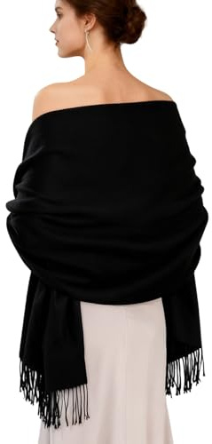 Pashmina Schal Kaschmir Stolen Damen, Winter Warm abendkleid Pashmina Schals, Schals Tücher Frauen Blanket für Festlich