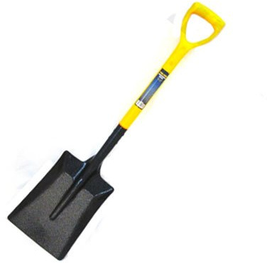 Snow Shovel with Lightweight ABS Plastic Shaft