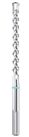 Heller 23344G2 Enduro - Y-Cutter Mèche à marteau-perforateur SDS-max, 50 x 520/400 mm, Argent