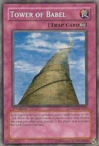Yu-Gi-Oh! - Tower of Babel (SDSC-EN037) - Structure Deck Spellcasters Command - Unlimited Edition - Common
