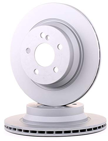 Bosch BD929 Brake Disc Set - 300 mm - Rear Axle - 1 Set of 2 Discs | Vented High-Carbon Discs - ECE-R90 Certified - Improved Cooling, Reduced Brake Fade, Corrosion Protection