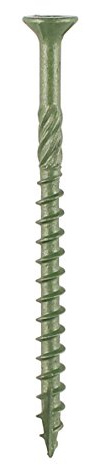 TIMCO Timber Screw – Wafer Head – Exterior Green – 6.7 x 95 - Bag of 50
