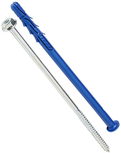 Rawlplug R-FF1-N-10K200 Lot de 25 chevilles à tête fraisée avec collier 10 x 200 mm