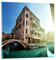 Bilder auf Glas Kanal Wasser Venedig Haus Glasbild 30x30cm Wandbilder Dekoration Wohnzimmer Schlafzimmer Küche Deko Klein Wanddeko Bild im Glas Wand Kunstdruck Art Modern Wall Decor GAC30x30-2725