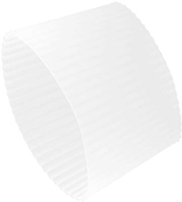 Sourcingmap Silicone Anti-Slip Glass Bottle Mug Cone Cup Sleeve Protective Lid White