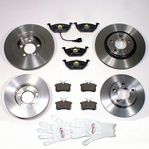 Autoparts-Online Set 60007646 4 Bremsscheiben/Bremsen + 8 Bremsbeläge vorne + hinten