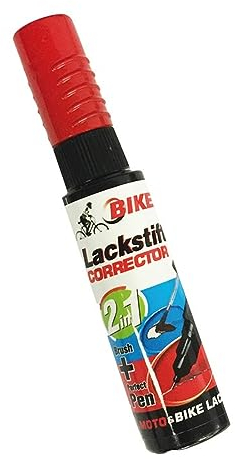 Bikefit Unisex – Erwachsene Lackreparatur-Stift-2174208170 Lackreparatur-Stift, Schwarz/Matt, 12 ml