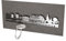 13gramm Bonn Skyline Schlüsselbrett – Edles Wohn-Accessoire mit tiefem Steckschlitz für cleveres Aufbewahren - Stilvolle Silhouette als Geschenk oder Souvenir für Bonn Fans!
