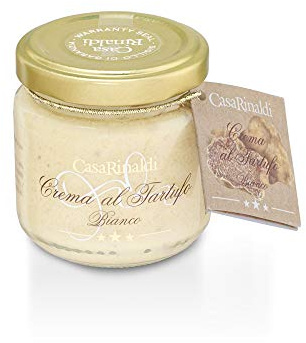 Casa Rinaldi Weisse Trüffelcreme im Glas mit Schraubverschluss 80g