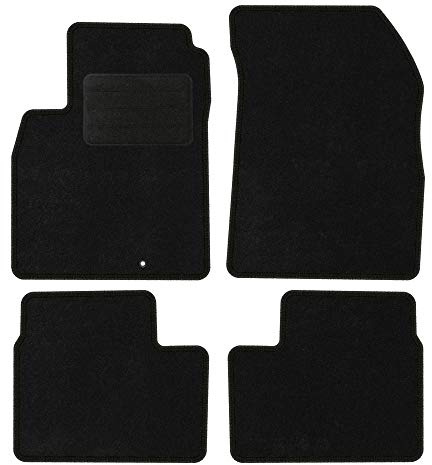 TEXER Textil Fußmatten Passend für Nissan Micra IV Bj. 2010-2016 Basic