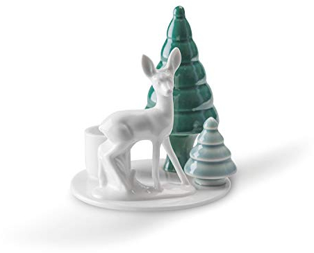 Dottir Nordic Design - Kerzenhalter - Wintergeschichten - Bambi - 11,5 x 10 cm