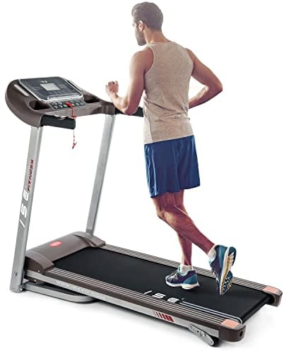 ISE Laufband Klappbar mit 12 Verstellbar Programmen und Lauftraining mit LCD Bildschirm, Profi Laufband für Zuhause, Laufband für Zuhause mit Steigung und Griff, Treadmill/Laufbänder