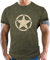 T-Shirt für den US-Army Fan im Washed Jeans Look USAF